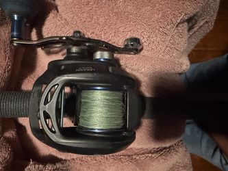 Daiwa lexa 400 with phenix axis rod