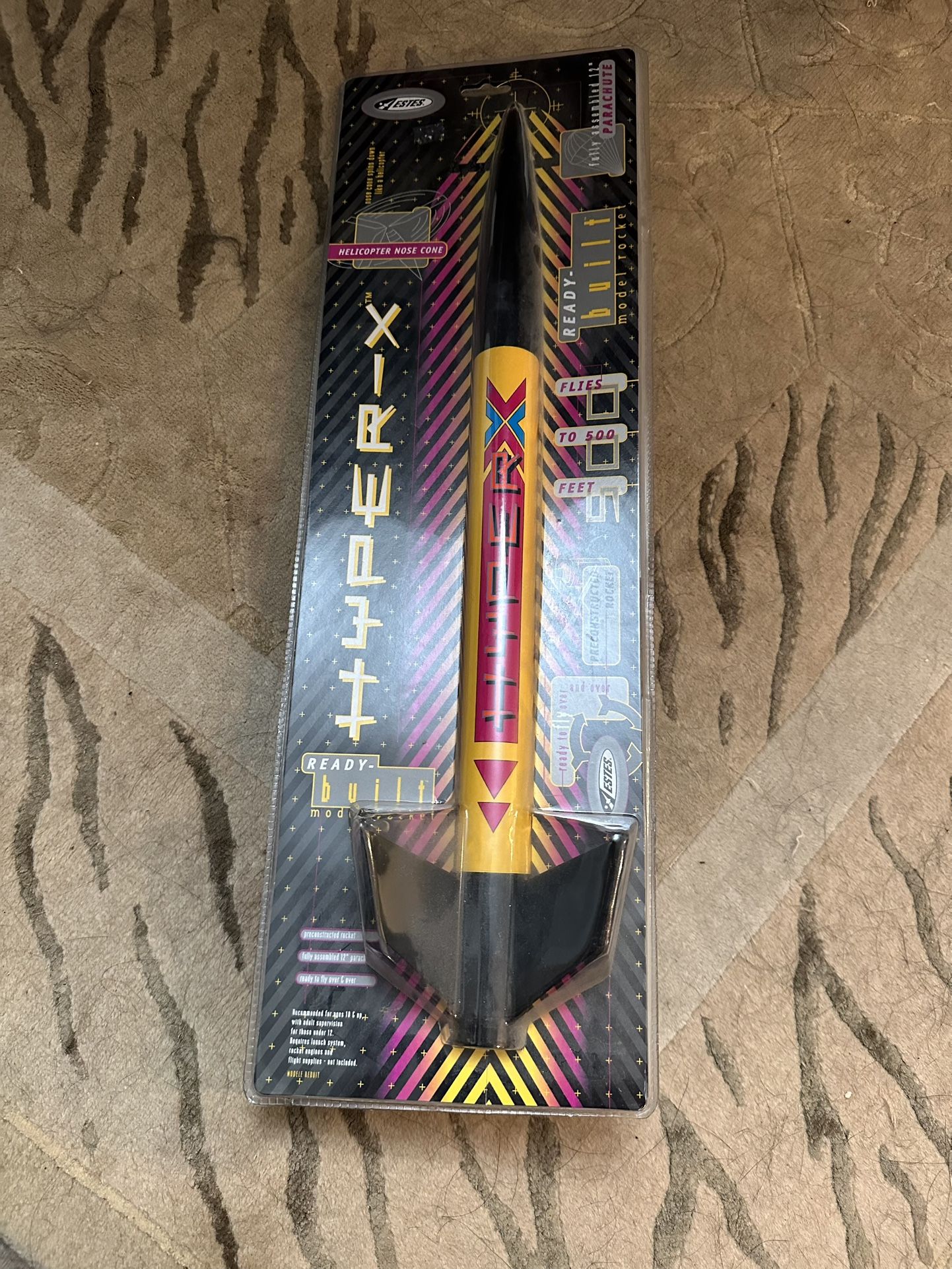 Estes Hyper-X EST 1804 Model Rocket - Brand New Sealed 1997 Ready Built