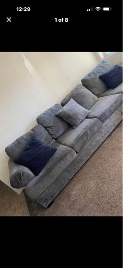 Grey sectional