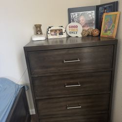 Bed, Chest, Mattress & Box Spring 