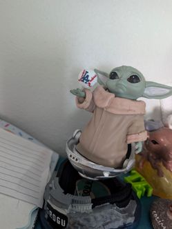 Dodger Grogu bobblehead
