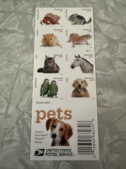 Stamps Pets Forever 1st class Stamps