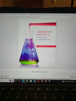 Laboratory Manual For General, Organic And Biological Chemistry