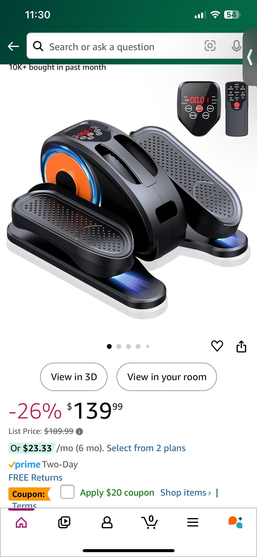Electric Elliptical Machine
