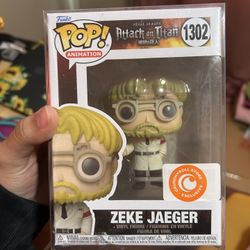Funko POP Zeke Jaeger #1302 Vinyl Figure Attack On Titan