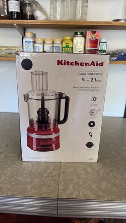 New Red KitchenAid food processor