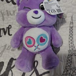 Share Bear Care Bear 9" Bean Plush Soft Huggable Material 2020 Carebear