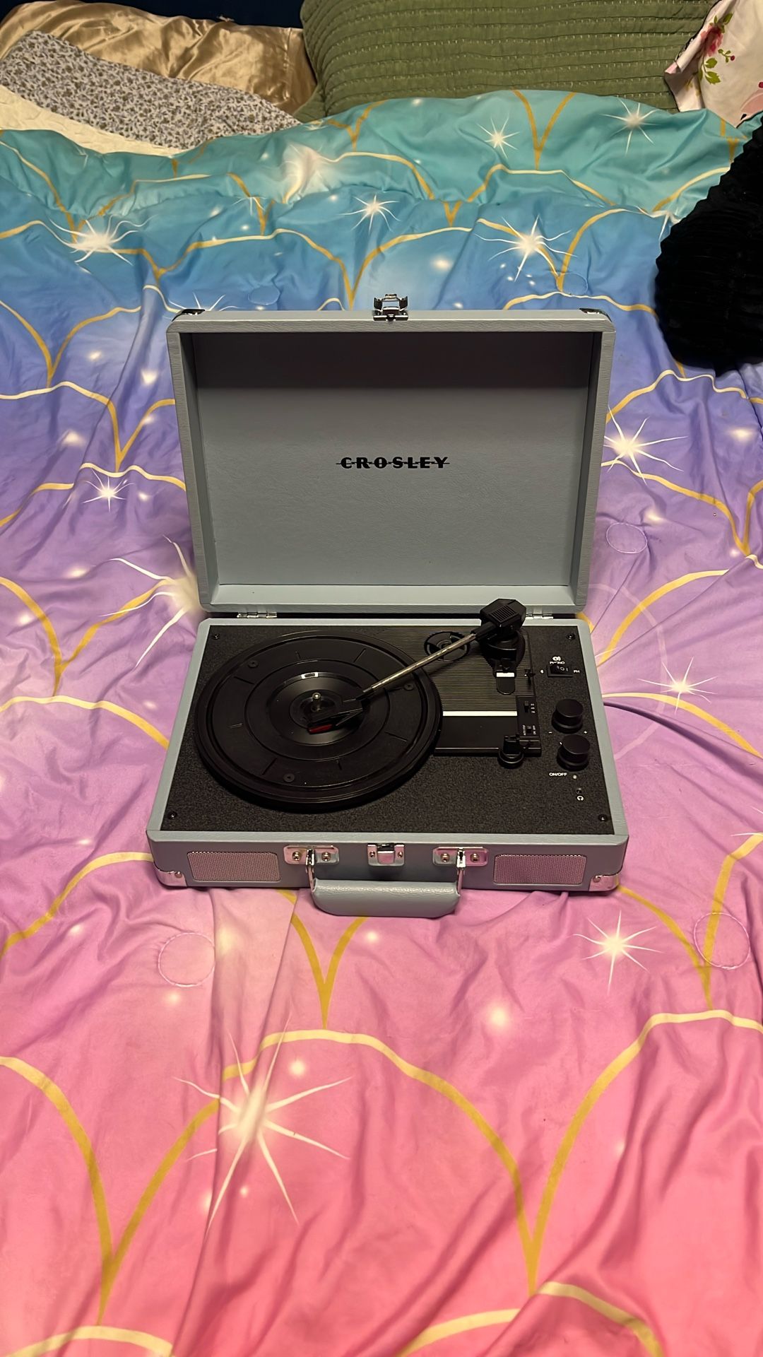 Crosley Cruiser Premier Vinyl Record Player with Speakers and Bluetooth - Audio Turntables