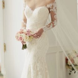 Stella York Wedding dress 6176 size 12