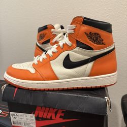 Pre-owned Air Jordan 1 Shattered Backboard 2.0 - sz10.5