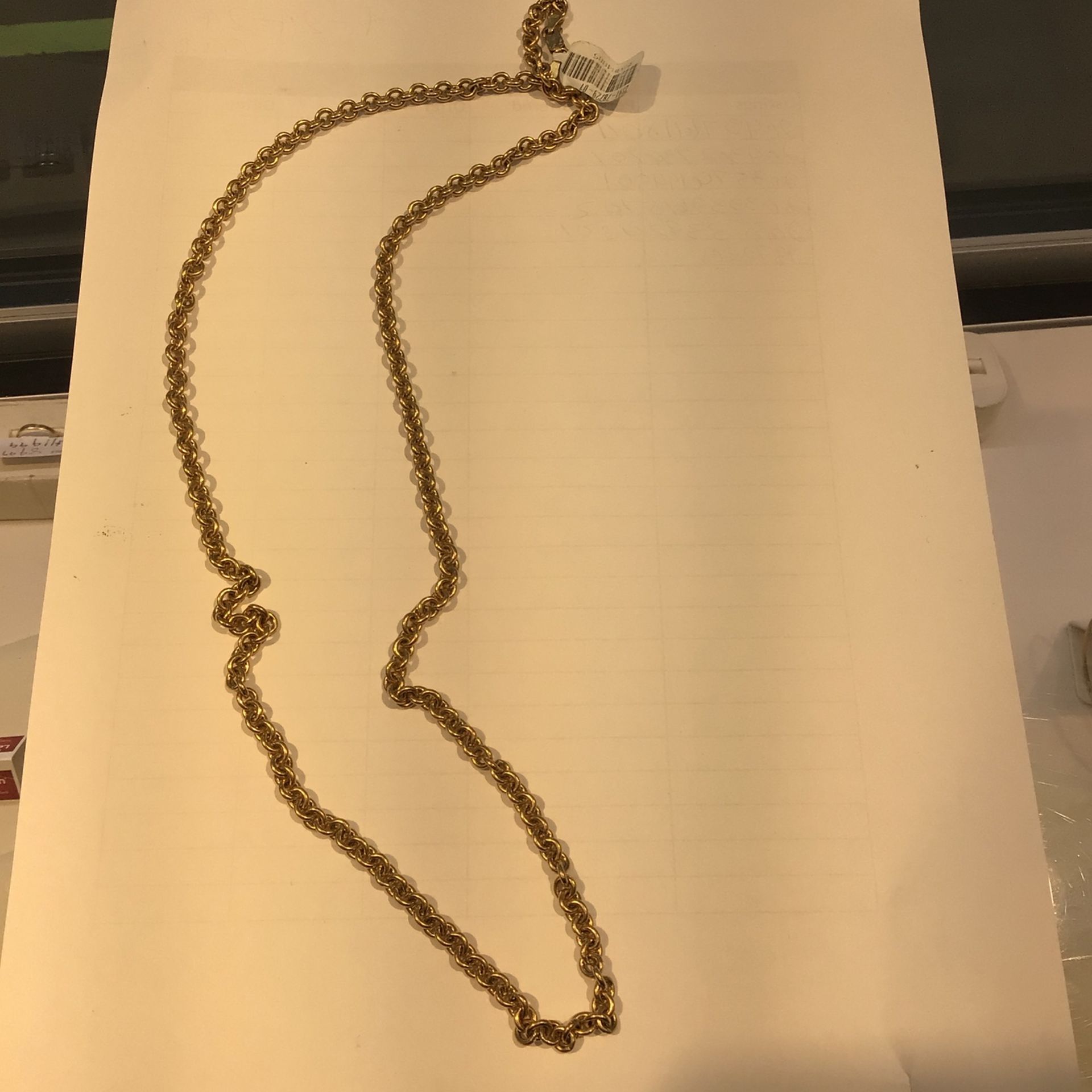30inch 10kt Gold Chain 38.6grams