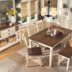 Whitesburg 6 Piece Dining Set By Ashley 