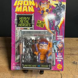 Toy Biz War Machine Versus Modok Iron Man Heavy Diecast 1994