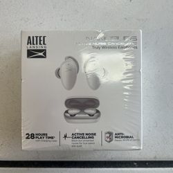 Altec Lansing Noise Cancelling Bluetooth Wireless Earbuds.