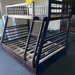 Bunk Bed Twin Over Full Brand New In Box Available 