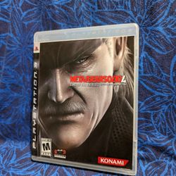 Metal Gear Solid 4 Ps3