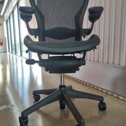 Authentic Herman Miller Aeron Office Chair Size B- Fully Adjustable- Firm Price  