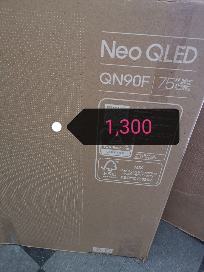 SAMSUNG 75"INCH NEO QLED 4K Q90F