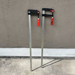2 Bessey 40” Steep Bar Clamps Tg4.540