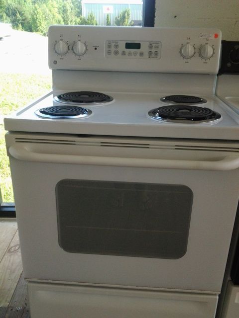 GE stove, model # jbp35woh2ww **6 month warranty!!!** Mahan Appliances! {contact info removed} 4228 E US HWY 64 Asheboro