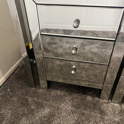 Mirrored Nightstands