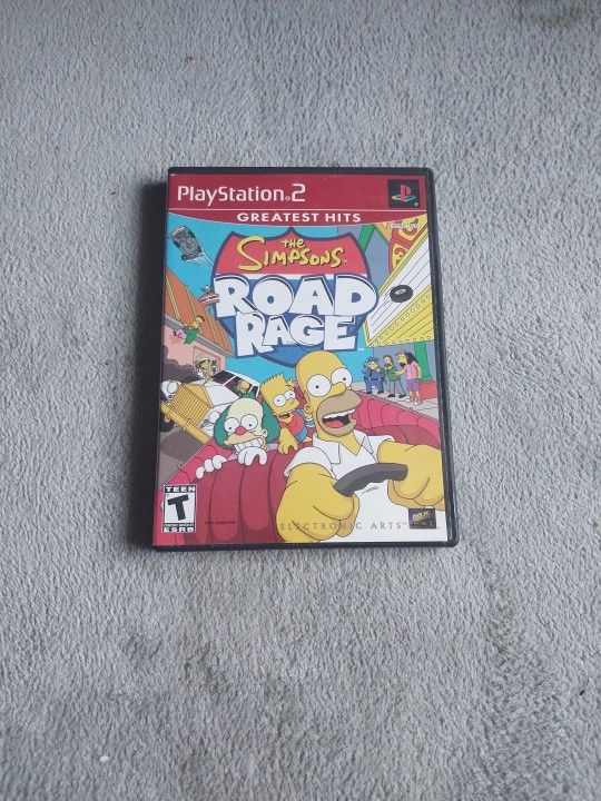 The Simpsons Road Rage Ps2 Video Game