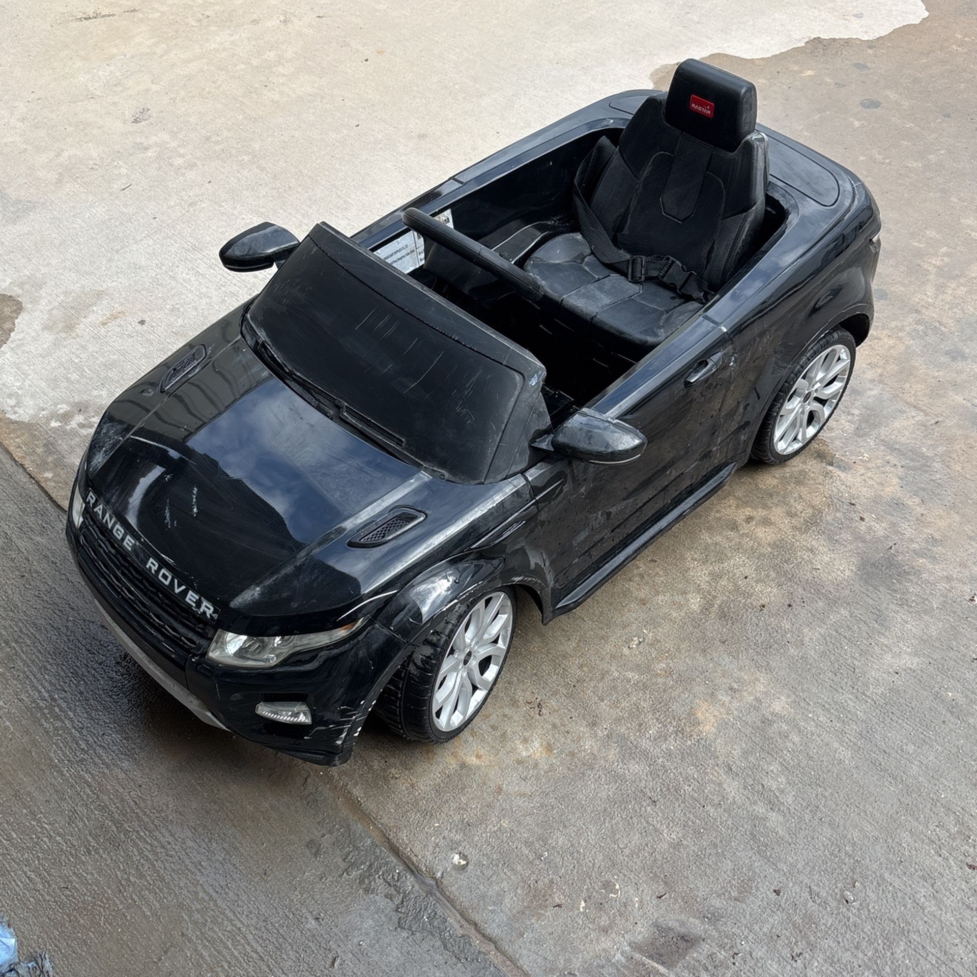 Toy Black Range Rover
