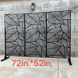 Free Standing Decorative Outdoor Privacy Screen