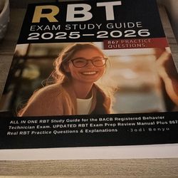 Registered Behavioral Tech Study Book