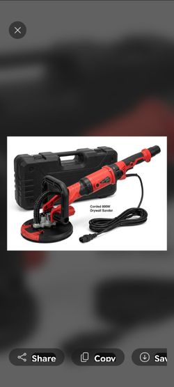 ​Pair of 800W Telescopic Corded Drywall Sanders (Variable Speed)