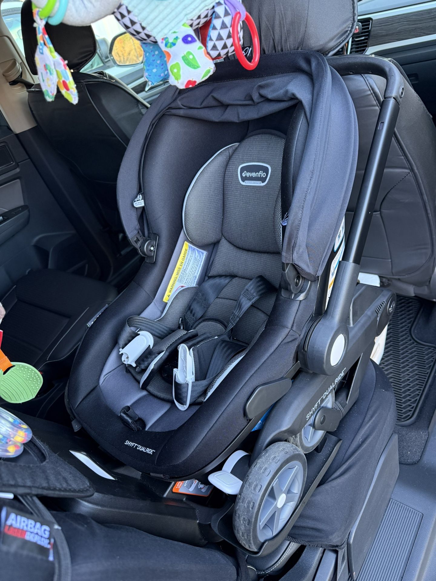 Evenflo Shyft DualRide Infant Car Seat Stroller 