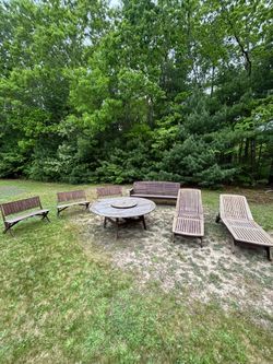 Jensen Jarrah Teakwood Outdoor Furniture Set