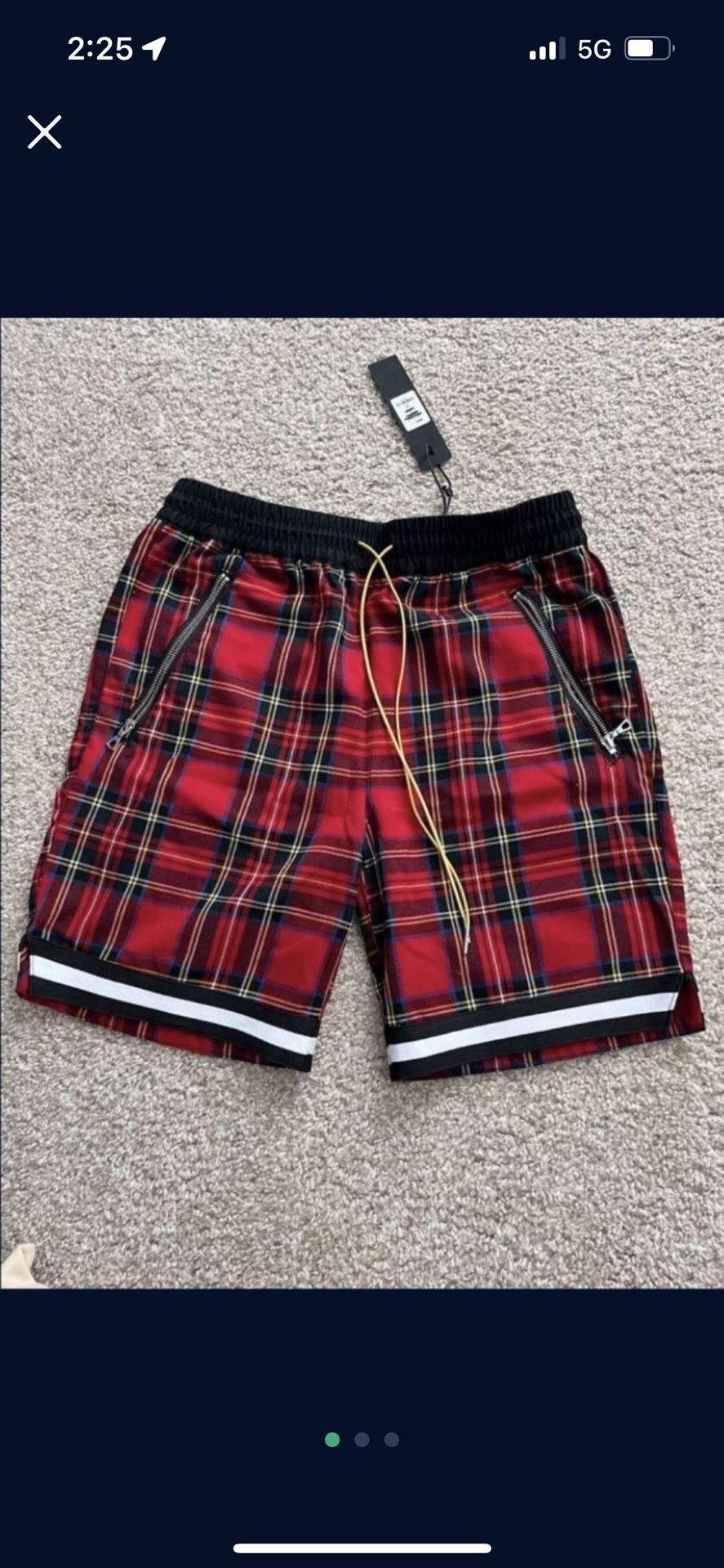 Plaid Shorts