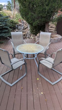 Patio Table Chairs