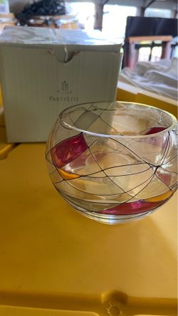 Party Lite Mosaic Candle holder