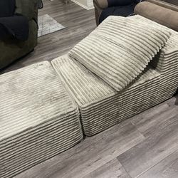 Seater And foot Rest 