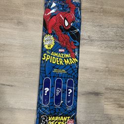 huf marvel spiderman issue 300 blind bag skateboard deck unopened