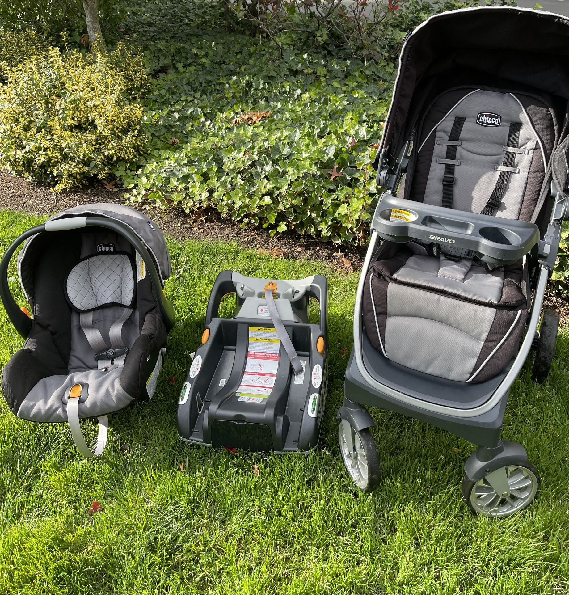 Baby car seat and stroller