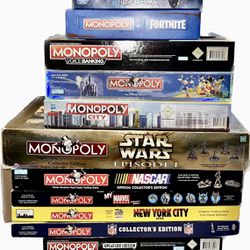 Monopoly Board Games $10 Each