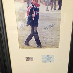 Mike Ditka Signed Picture Authenticated 