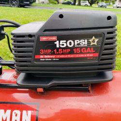 Craftsman 150 PSI 3HP 15 Gallon Air Compressor