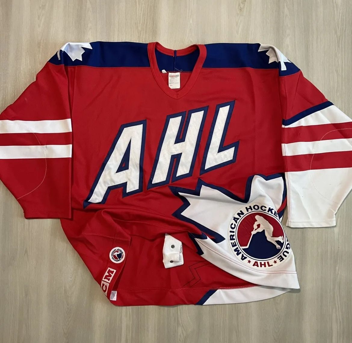 CCM Authentic Team Canada 1996 AHL All-star Hockey Jersey Vintage Red 56 #9