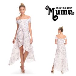 New Show Me Your Mumu Willa Floral Maxi Dress