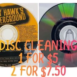 Video Game Cleaning Resurfacing!