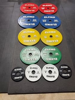 Eleiko Calibrated Plates + Change Plates