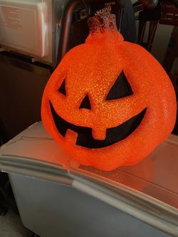 Halloween Light Up Pumpkin