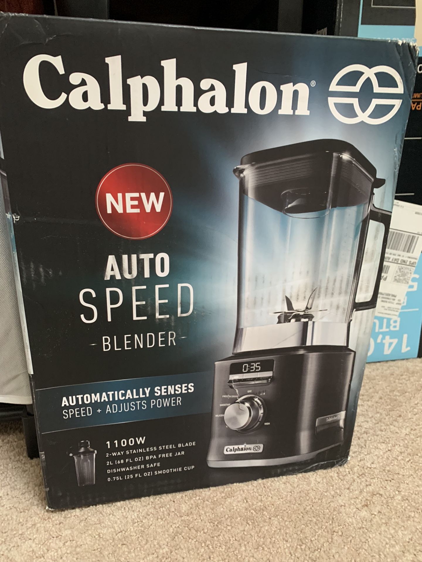 NEW/UNOPENED Calphalon Auto Speed Blender