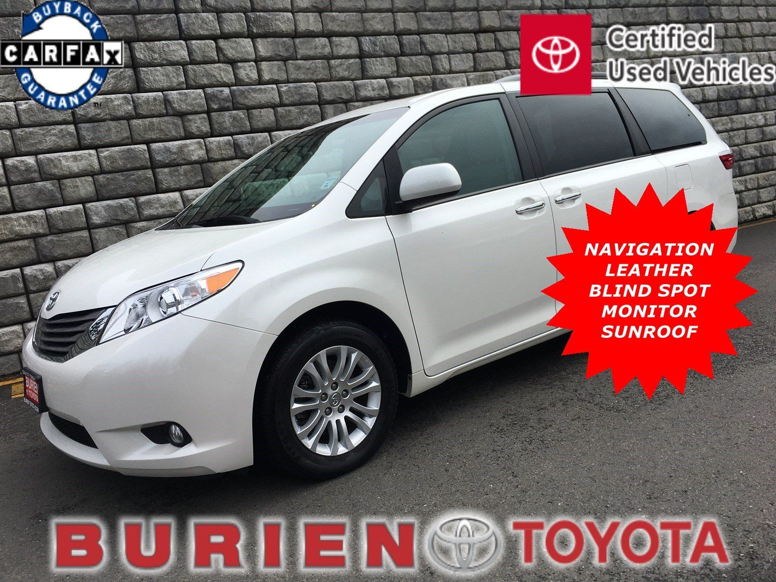 2017 TOYOTA SIENNA