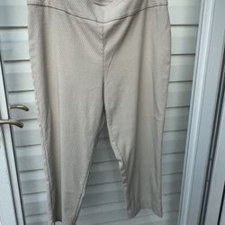 Counterparts size 16 women beige cropped pants