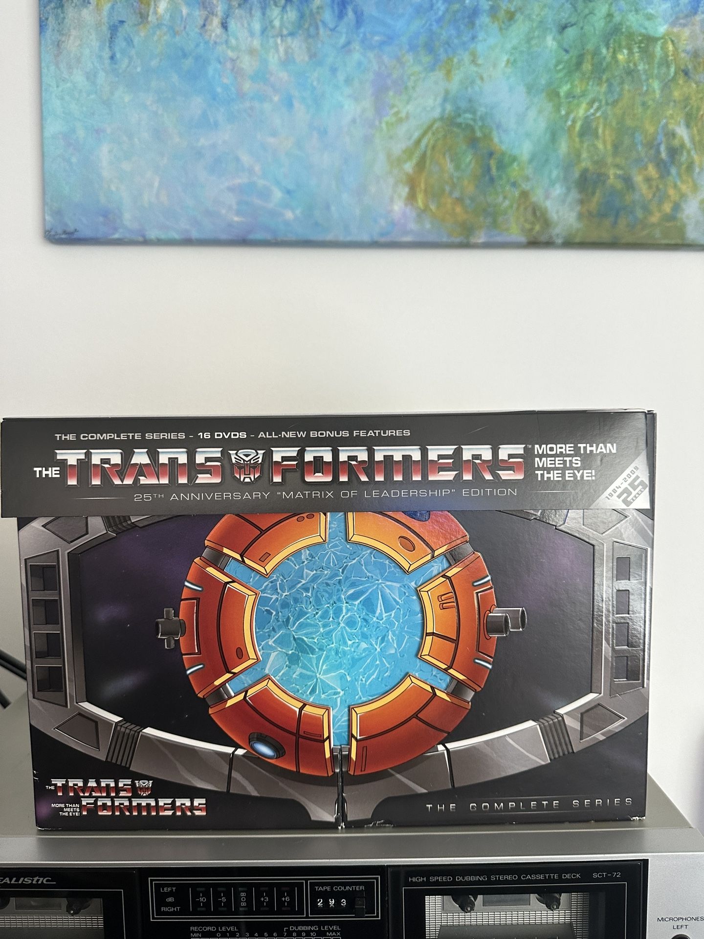 Rare Transformers Compete Series 16xDVDs Matrix Of Leadership edition